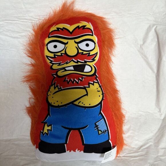 Simpsons Plush Lot 3 Groundskeeper Willy Krusty O’s Buzz Cola Universal Studios - Picture 2 of 10